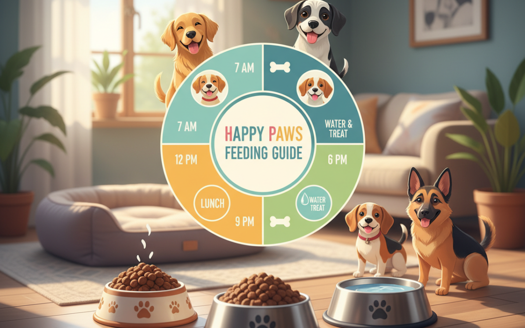 Kiedy i ile powinien jeść Twój piesek?