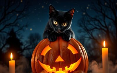 Kot i Halloween – niebezpieczne czy zabawne?