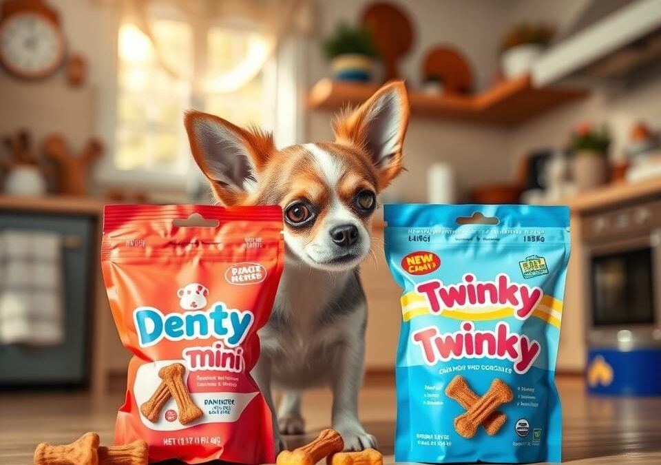 Denty Mini czy Twinky przysmak – co wybrać dla małego psa?