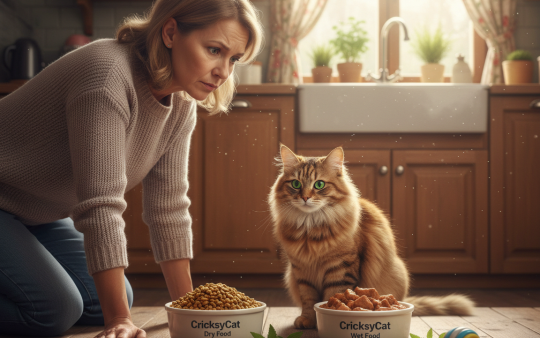 Sucha czy mokra karma CricksyCat – co zauważyli opiekunowie?