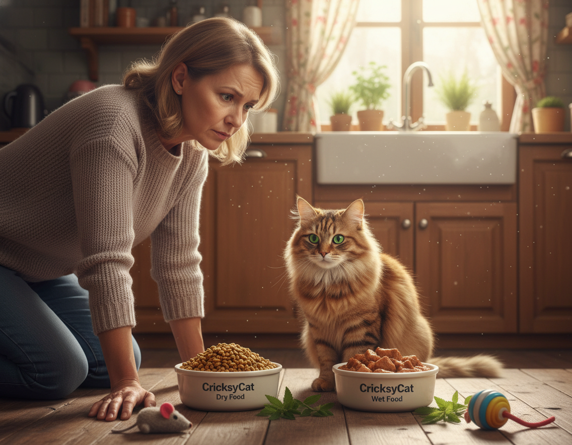 doswiadczenia-sucha-czy-mokra-karma-CricksyCat doświadczenia: sucha czy mokra karma CricksyCat