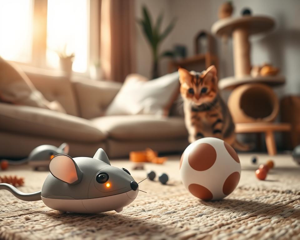 inteligentne zabawki dla kota