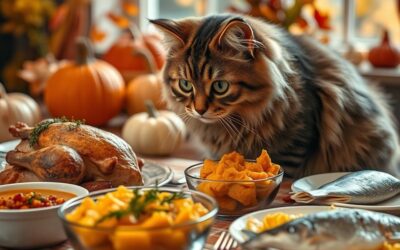 Twój kot też będzie wdzięczny – kocie menu na Święto Dziękczynienia (które może jeść!)