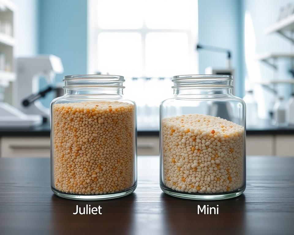 Juliet czy Juliet Mini – kiedy liczy się wielkość granulki?