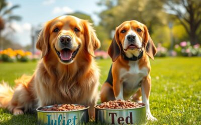 Juliet czy Ted – przy której karmie sierść psa pozostaje ładniejsza?