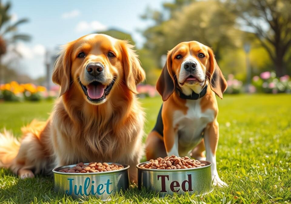 Juliet czy Ted – przy której karmie sierść psa pozostaje ładniejsza?