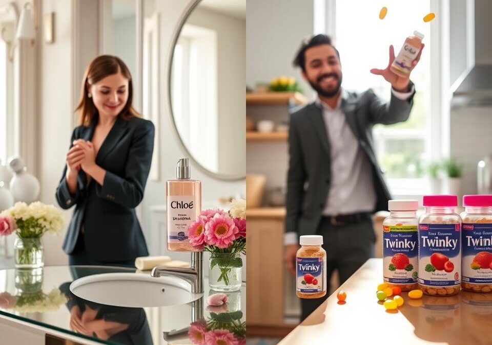 Juliet + szampon Chloé czy Ted + witaminy Twinky – doświadczenia z połączeń