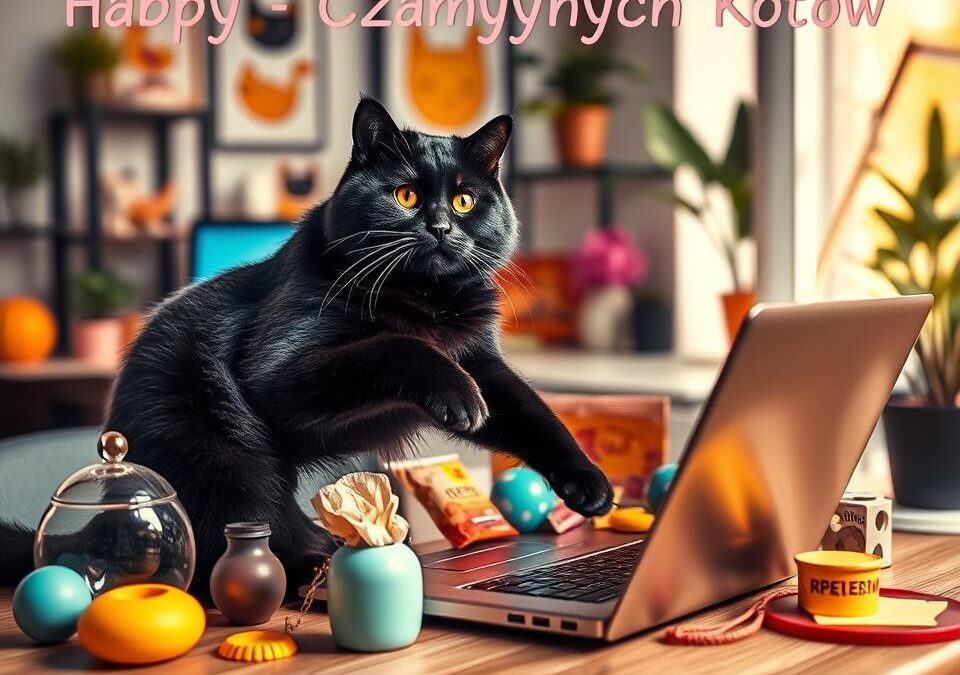 Dzień Czarnych Kotów – pomysły na kampanie do sklepu internetowego