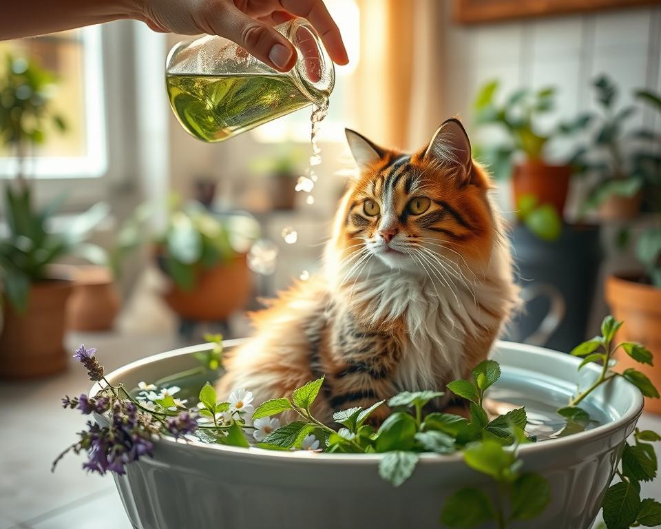 kapiel-kota-z-uzyciem-ziol kąpiel kota z użyciem ziół