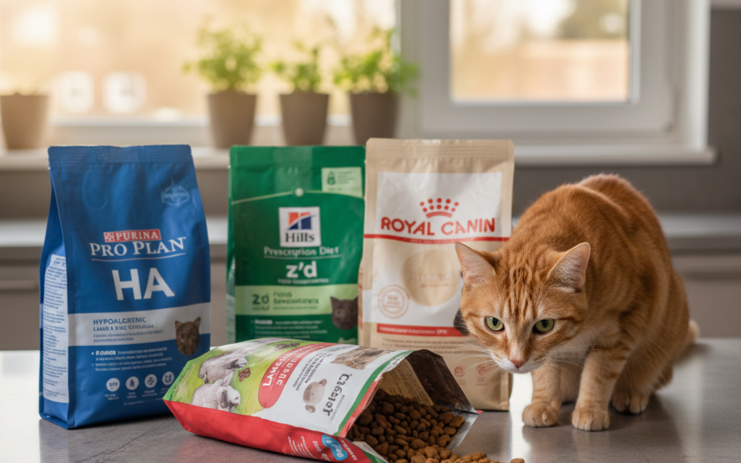 Jagnięca karma CricksyCat vs weterynaryjna karma hipoalergiczna