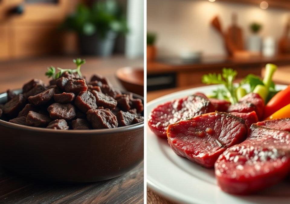 Karma wołowa czy świeże mięso? – co opiekunowie często źle rozumieją