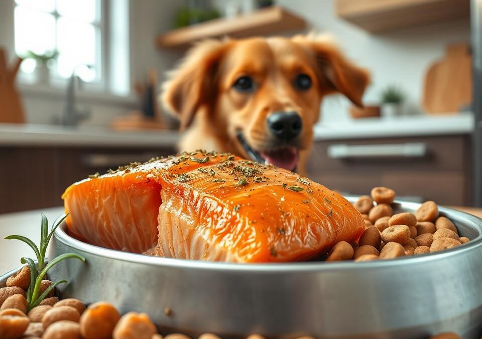 Łosoś w karmie dla psów – dlaczego wolimy go od podrobów?