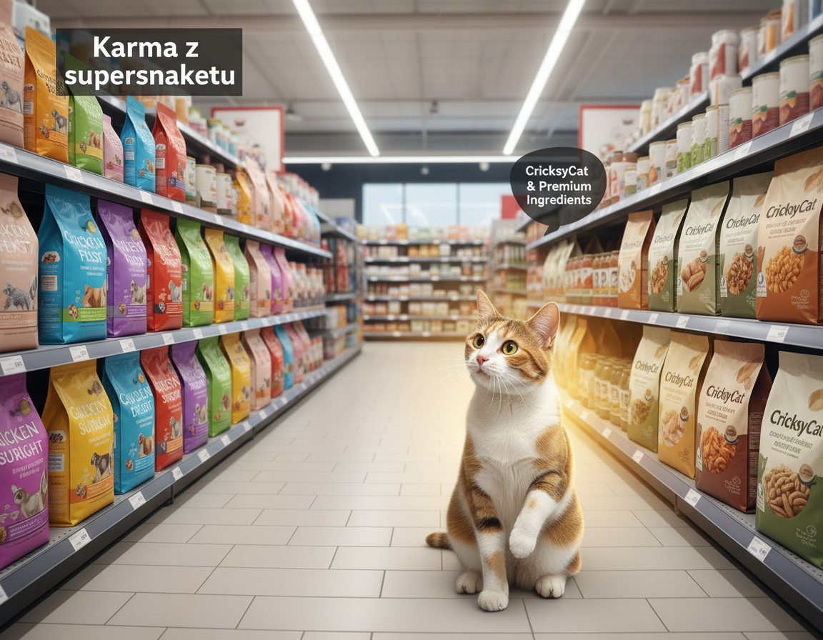 karma z supermarketu vs CricksyCat