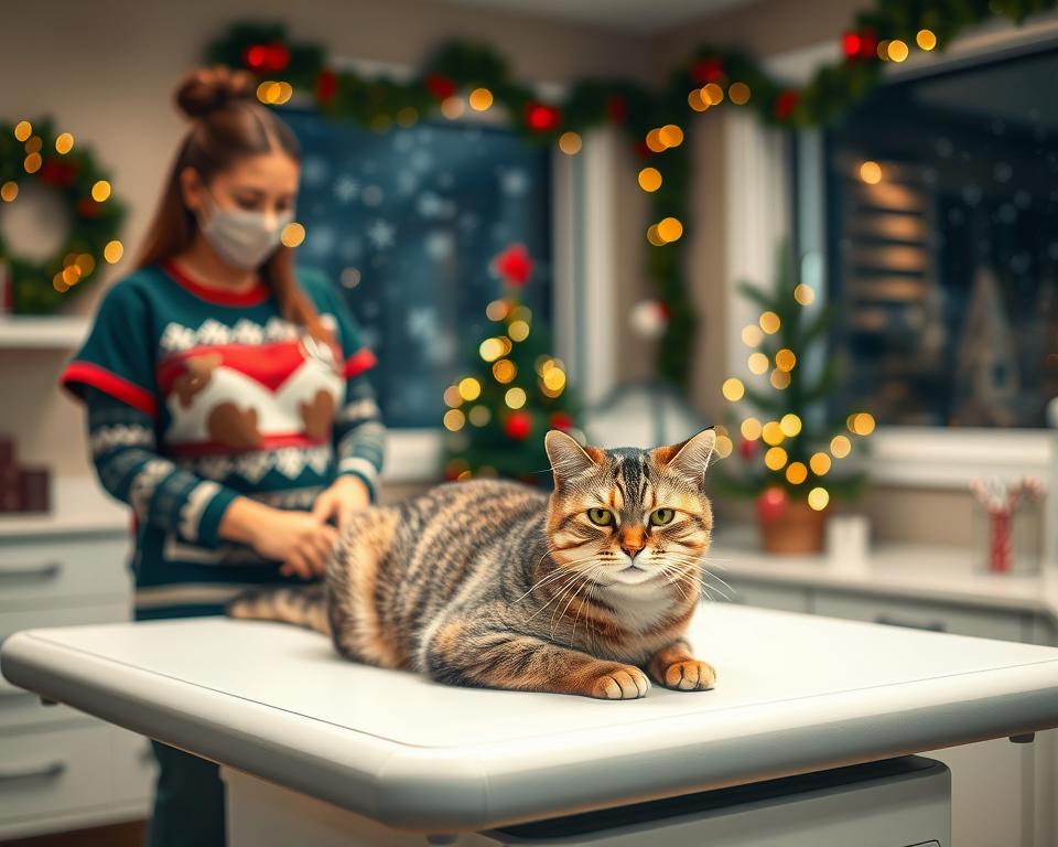 kastracja/sterylizacja kota w okresie świątecznym