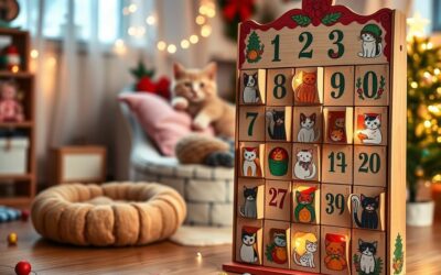 Blog o kotach 18 Koci kalendarz adwentowy – zrób go własnoręcznie!