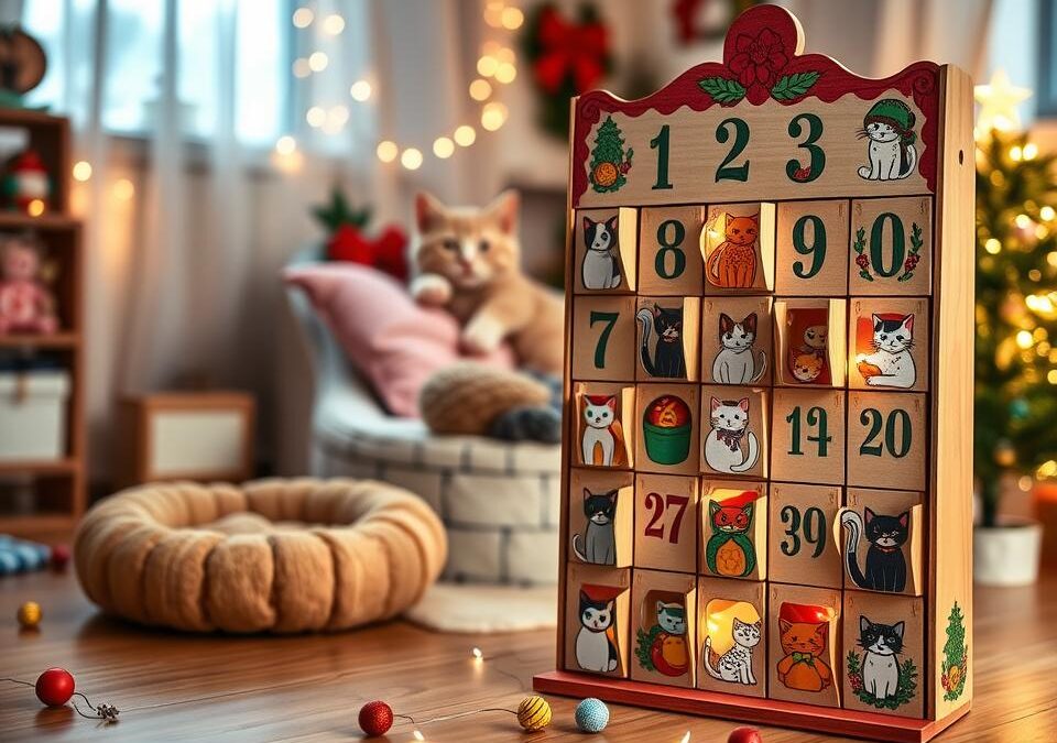 Koci kalendarz adwentowy – zrób go własnoręcznie!