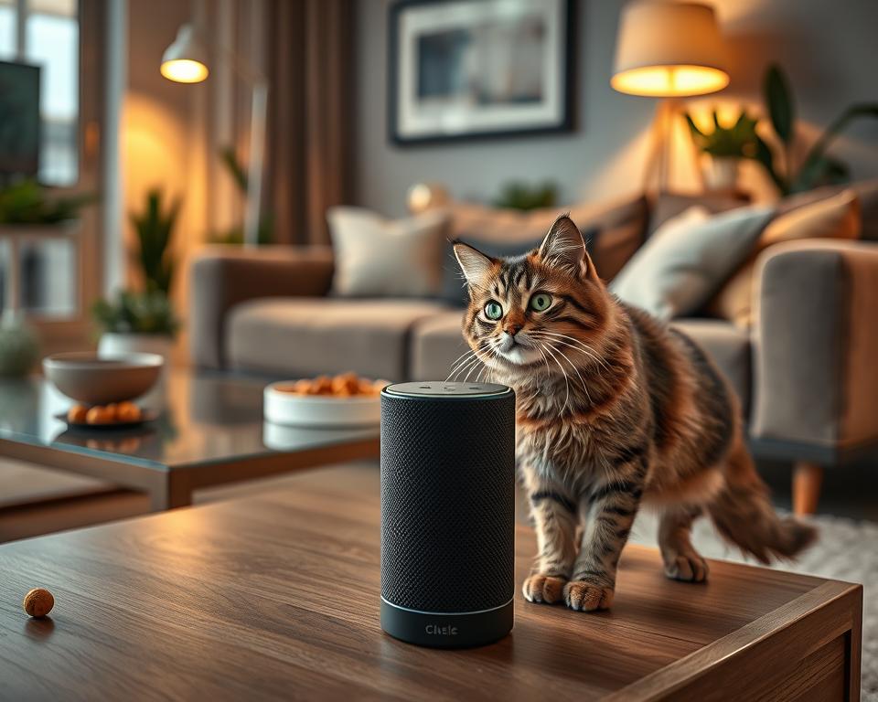 komendy sterowane głosem dla kota