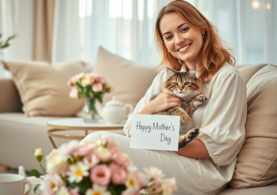 Czy Twój kot jest częścią rodziny? Świętujcie razem Dzień Matki