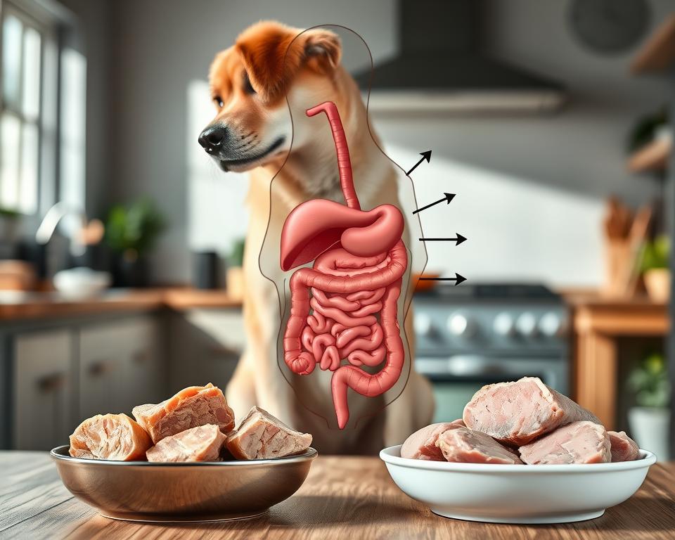 królik vs jagnięcina – trawienie u psów