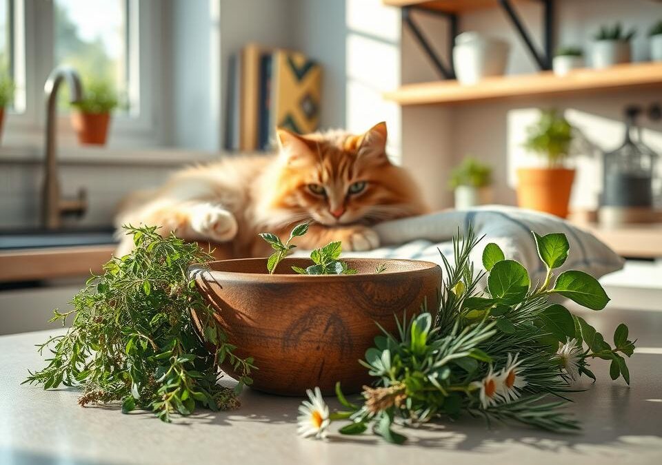 Leczenie kota ziołami – Wszystko, co musisz o tym wiedzieć!