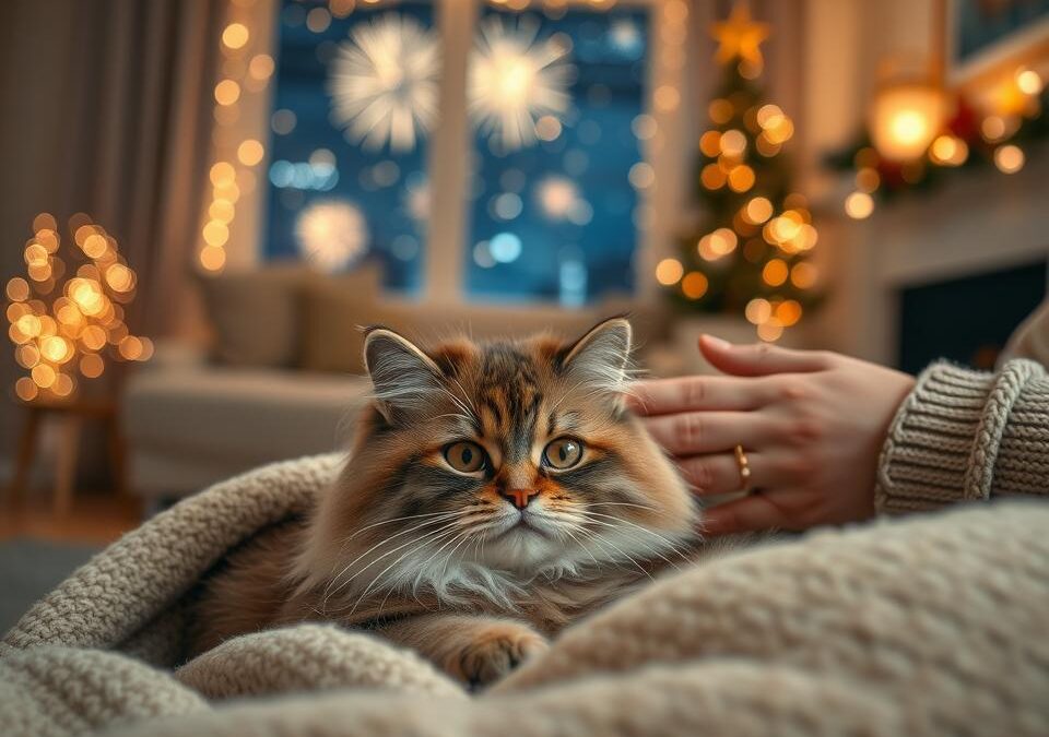 Twój kot boi się sylwestrowych petard? Tak go uspokoisz