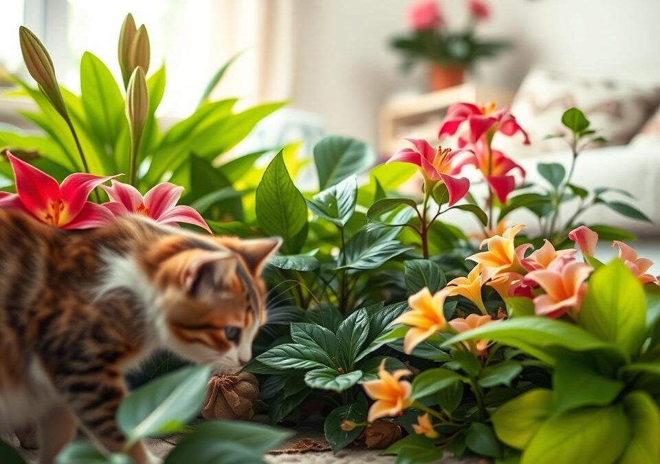 Lista roślin trujących dla kota – Wszystko, co musisz o tym wiedzieć!
