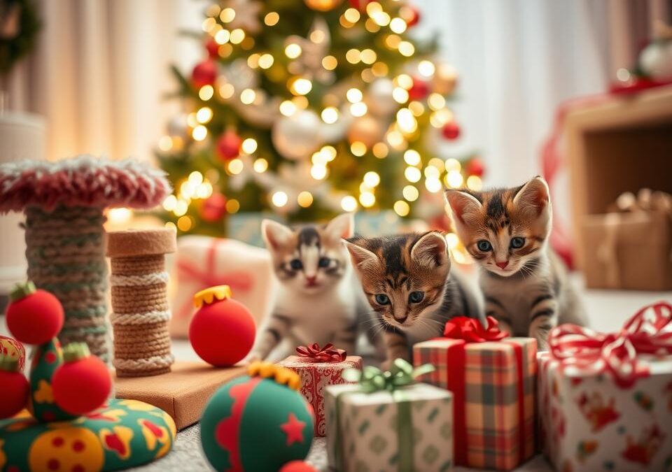 Tanie prezenty świąteczne dla kotów