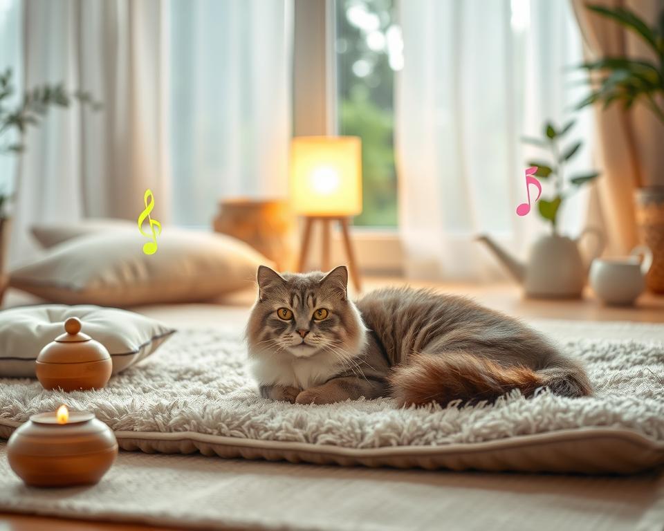medytacyjne dźwięki dla kota