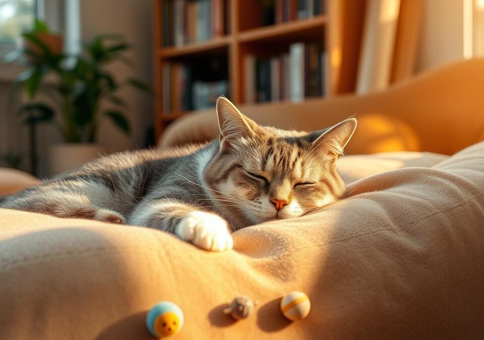 Nawyki snu starszego kota – Wszystko, co musisz o tym wiedzieć!