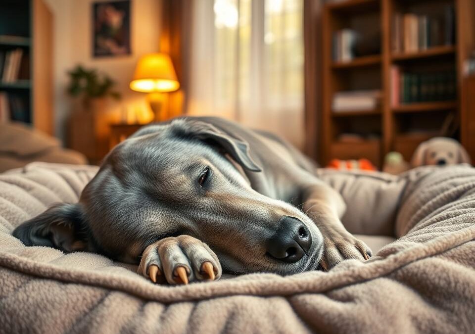 Nawyki snu starszego psa – Wszystko, co musisz o tym wiedzieć!