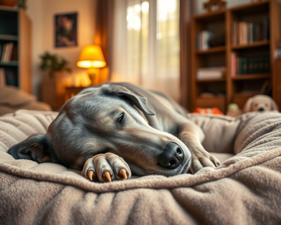 nawyki snu starszego psa