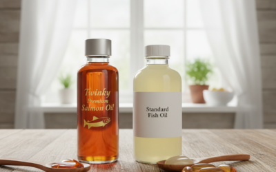 Olej z łososia Twinky vs zwykły olej rybny – dlaczego warto wybrać premium?