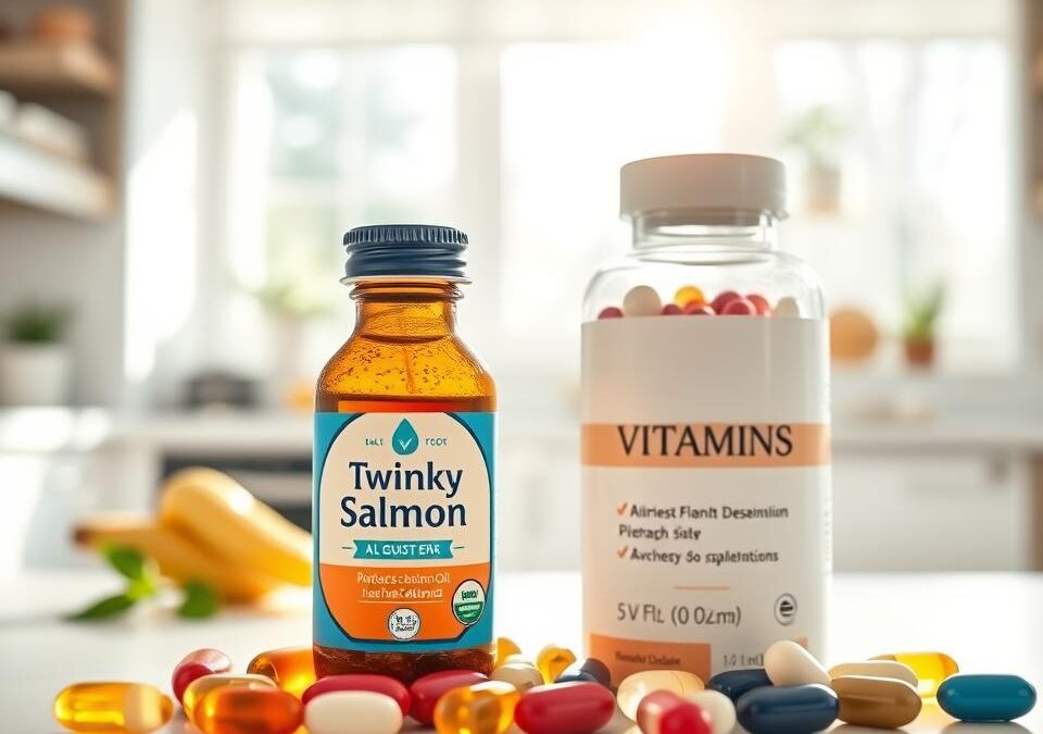 Olej z łososia Twinky + witaminy czy same witaminy – kiedy połączenie działa lepiej?