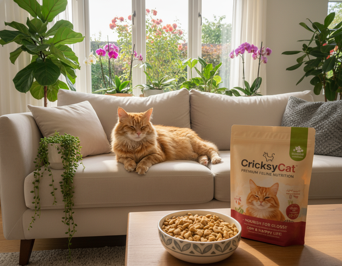 opinie o karmie CricksyCat przeciw wypadaniu sierści