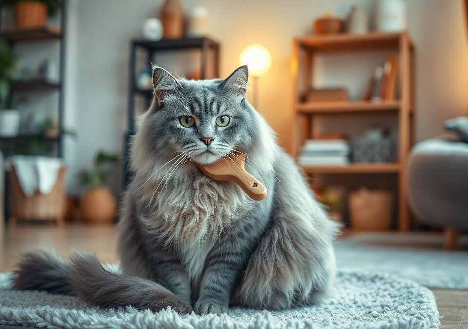 Pielęgnacja sierści starszego kota – Wszystko, co musisz o tym wiedzieć!