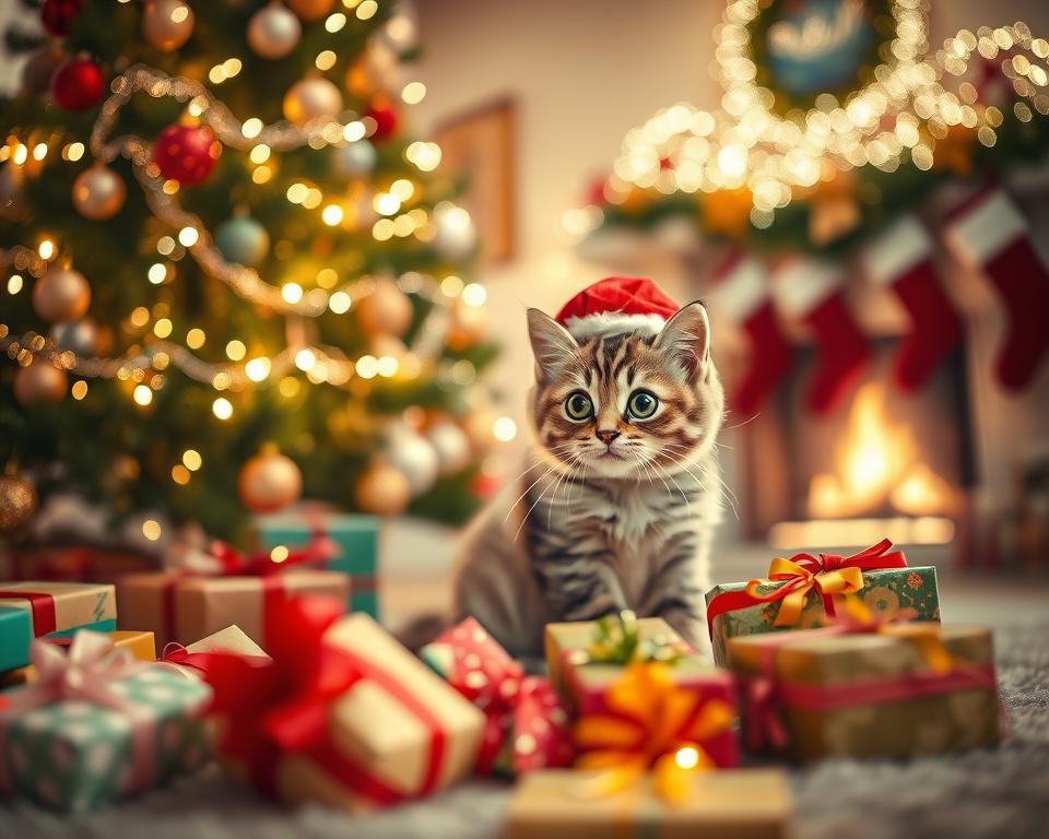 Pierwszy Mikołaj Twojego kota – jak uczynić go niezapomnianym?