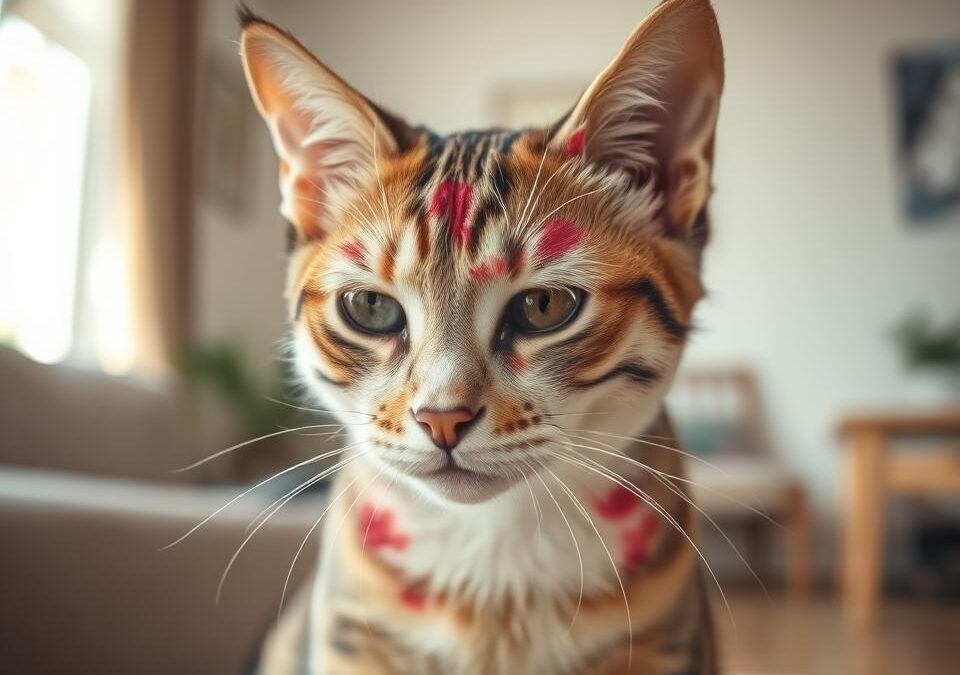 Podrażnienia skóry kota spowodowane alergią – Wszystko, co musisz o tym wiedzieć!