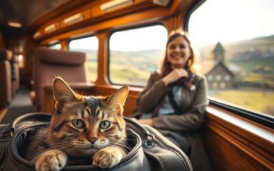 Podróżowanie z kotem pociągiem – Wszystko, co musisz o tym wiedzieć!