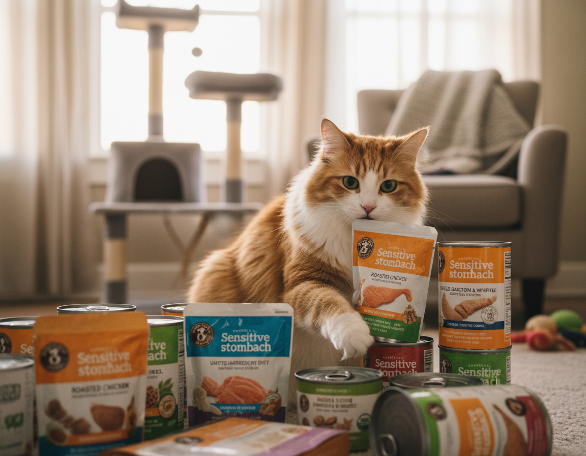 Smaki karm dla kotów – które są najbardziej lubiane przez wrażliwe koty?