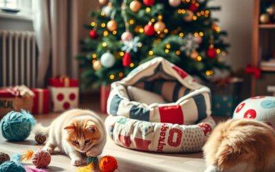 Blog o kotach 18 Świąteczne DIY dla kotów – pomysły na zabawki i legowiska