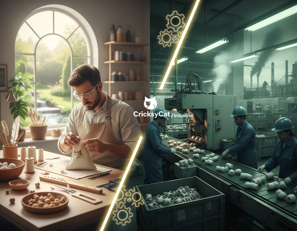 Delikatna technologia produkcji – CricksyCat czy marki przemysłowe?