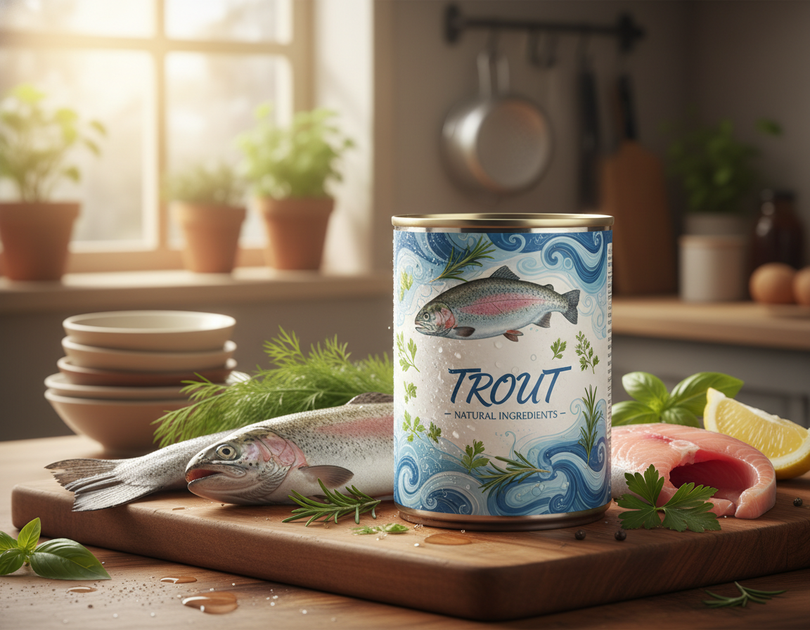 Mokra karma Bill’s z pstrągiem – teraz w promocyjnej cenie