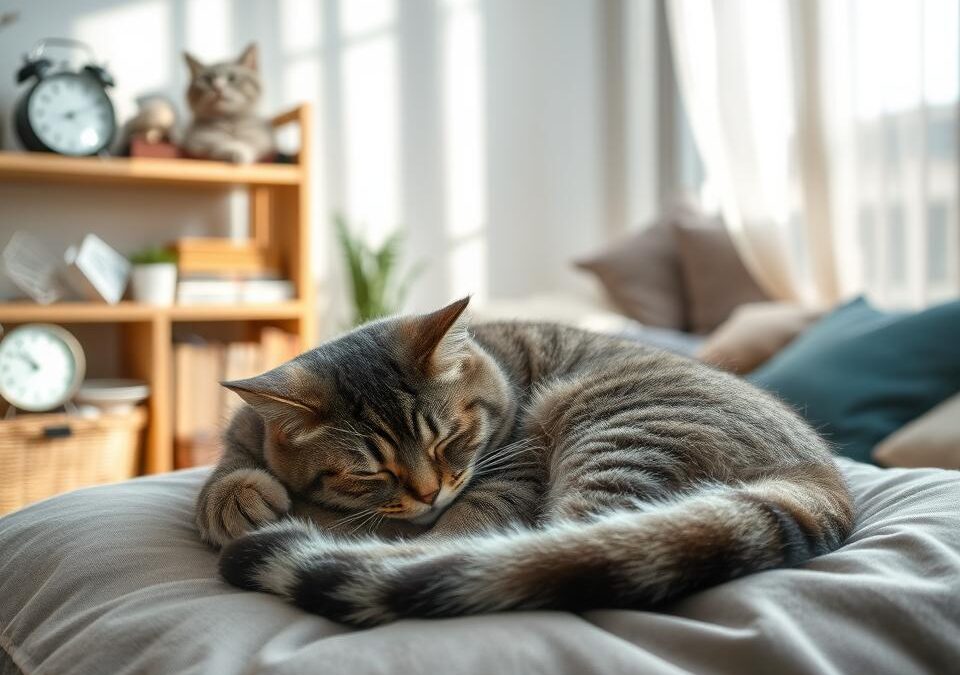 Przyczyny zaburzeń snu u kota – Wszystko, co musisz o tym wiedzieć!