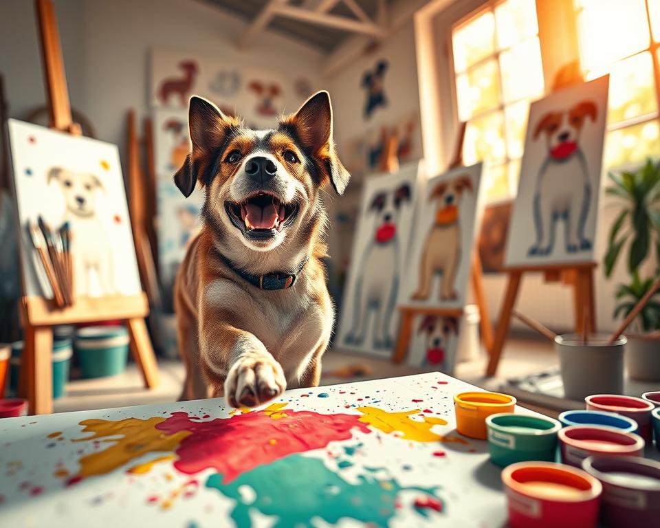 psie-aktywnosci-artystyczne psie aktywności artystyczne