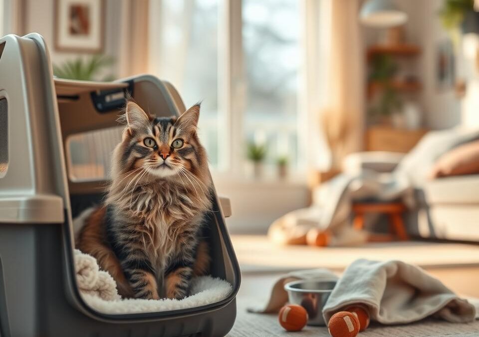Radzenie sobie ze stresem podróżnym u kota – Wszystko, co musisz o tym wiedzieć!