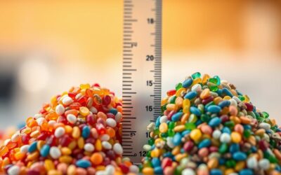 Juliet vs Ted: różnice w składzie i wielkości granulek