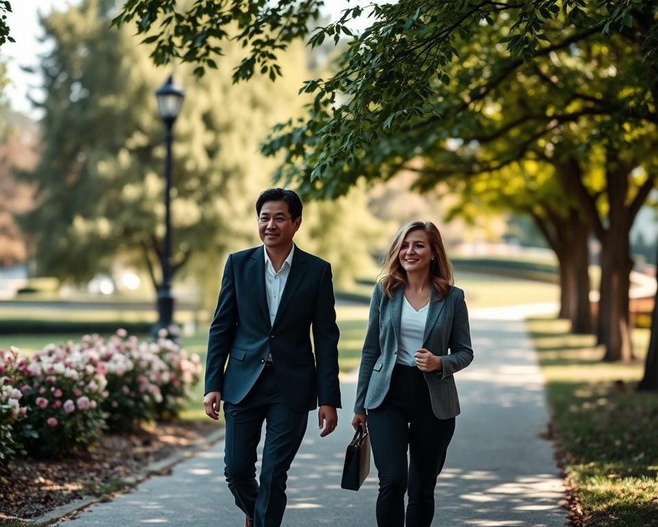 spacer jako forma komunikacji