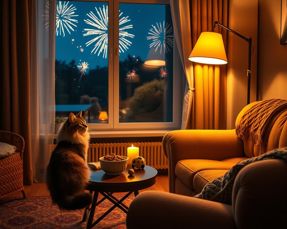 spokojny sylwester z kotem