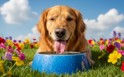 Magazyn Internetowy 21 Czas na wodę! Jak zapewnić psu odpowiednie dzienne nawodnienie?