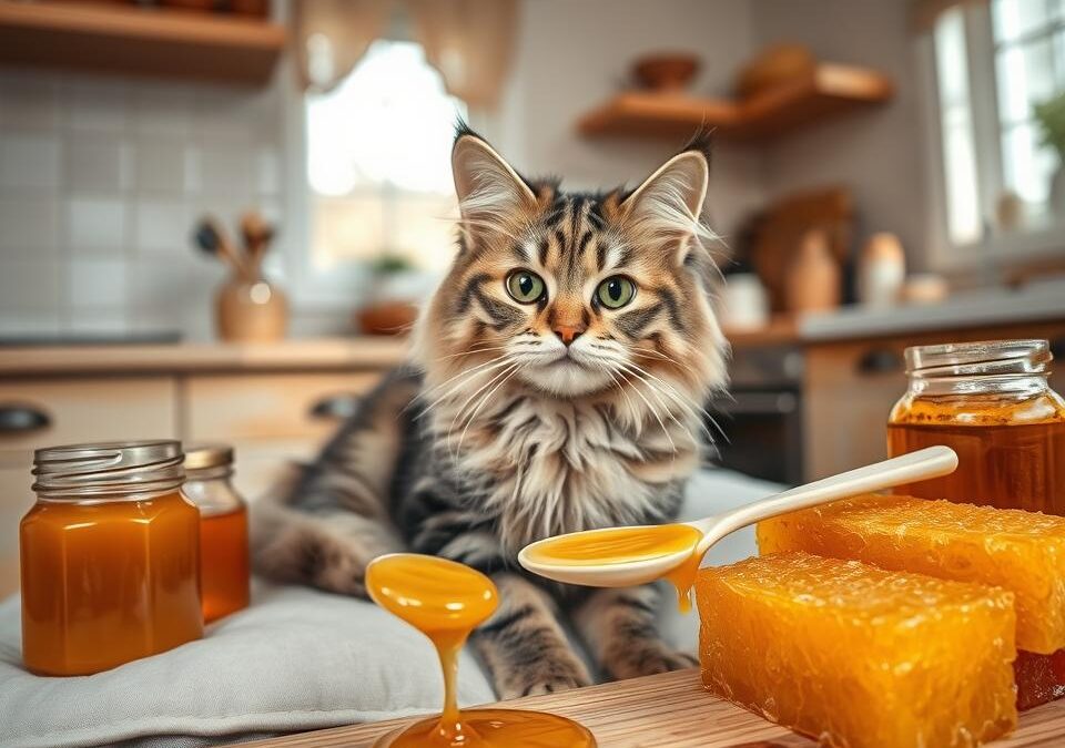 Stosowanie miodu i propolisu u kota – Wszystko, co musisz o tym wiedzieć!